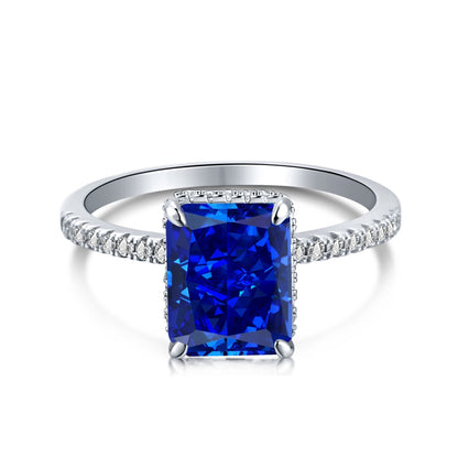 [Vivid Aurora]4.0 Carat Luxurious Engagement Ring