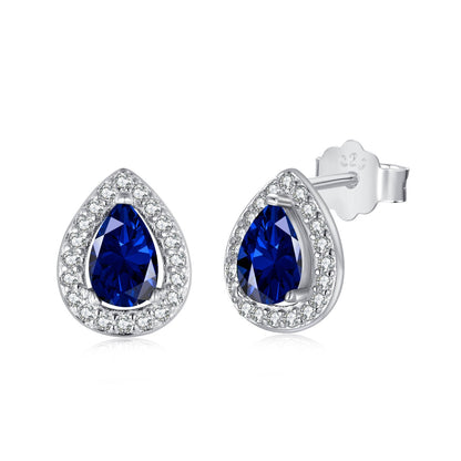 [Vivid Aurora]Luxurious Water Drop Shape Earrings